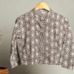 Handmade Block Print Cotton for Women ? Ethnic Floral Printed Top with Long Sleeves